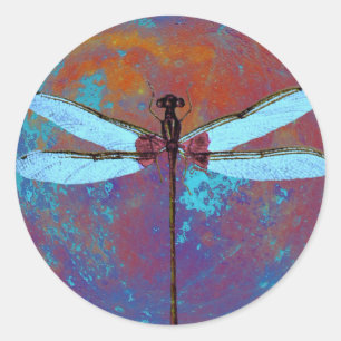 Dragonflight Runder Aufkleber