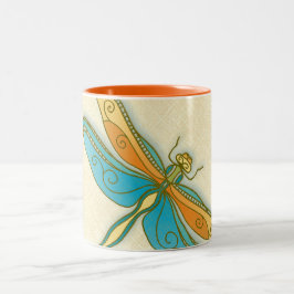 Dragonfly 11 oz Zwei-Tone-Tasse Zweifarbige Tasse