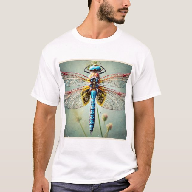 Dragonfly 260924IREF213 - Watercolor T-Shirt (Vorderseite)