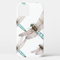 Dragonfly Air Force sur White Arrière - plan Coque