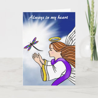 Dragonfly Angel Karte