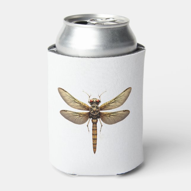 Dragonfly Animal Art Graphic Dragonfly Dosenkühler (Kanne Vorderseite)