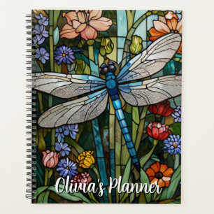 Dragonfly art boho floral botanique