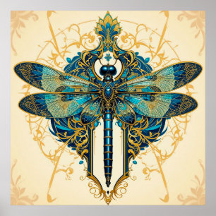 Dragonfly-Artwork Poster