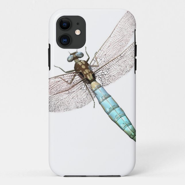 Dragonfly auf dem iPhone-Fall "White Case-Mate" Case-Mate iPhone Hülle (Rückseite)