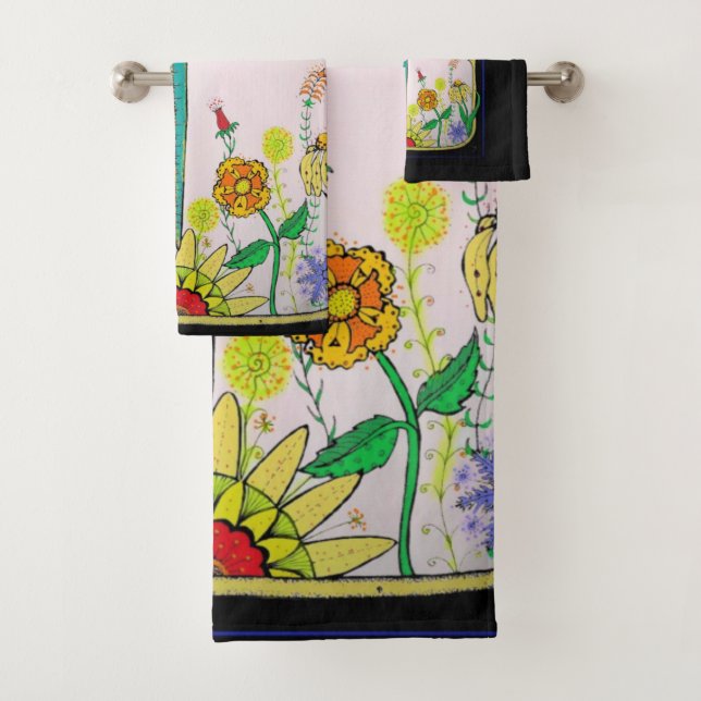 Dragonfly Badhandtuch Set (Insitu)