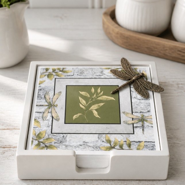 Dragonfly Botanic Paper Napkin Serviette (Von Creator hochgeladen)