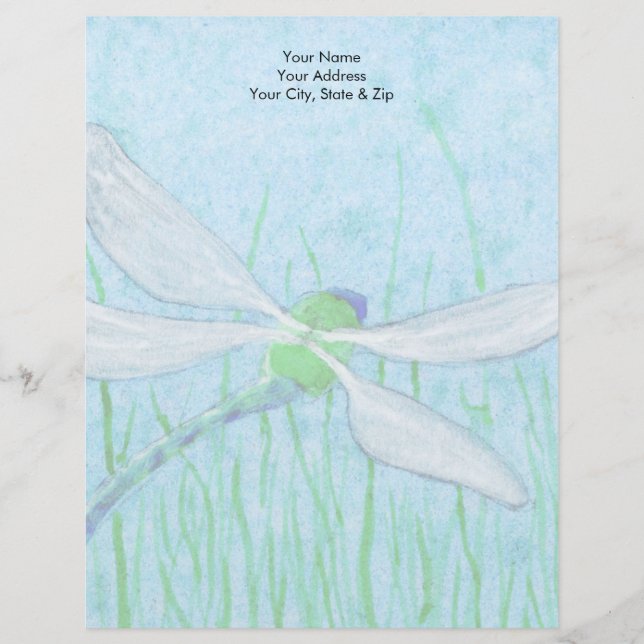 Dragonfly Briefbogen (Vorderseite)