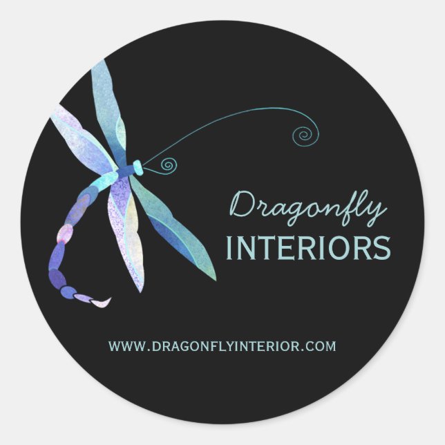Dragonfly Business Publicité | Étiquette de produi (Devant)