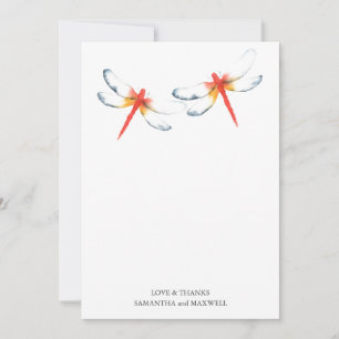 Dragonfly Carte de remerciements