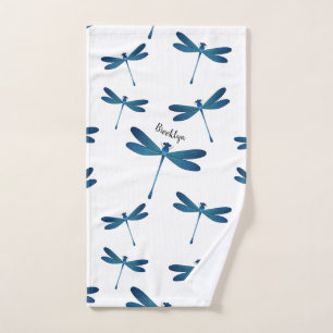 Dragonfly-Cartoon Badhandtuch Set