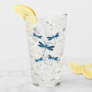Dragonfly-Cartoon Glas