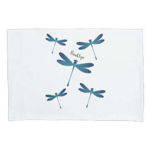 Dragonfly-Cartoon Kissenbezug