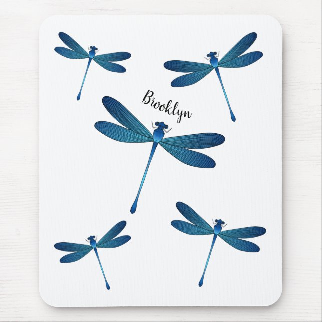 Dragonfly-Cartoon Mousepad (Vorne)