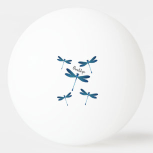 Dragonfly-Cartoon Tischtennisball