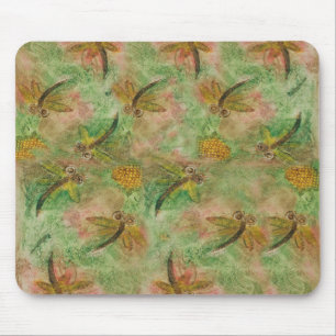 Dragonfly Cotton Candy Mousepad