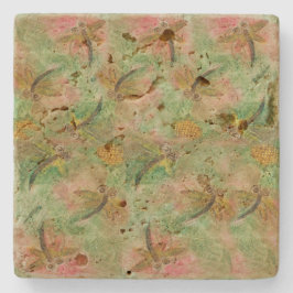 Dragonfly Cotton Candy Steinuntersetzer