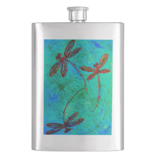 Dragonfly Dance Flachmann