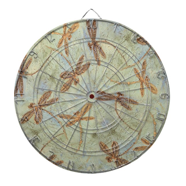 Dragonfly Dance Gold Dartscheibe (vorne)
