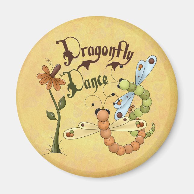 Dragonfly Dance Magnet (Vorne)