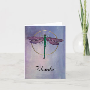 Dragonfly Danke Karte
