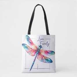 Dragonfly der Freiheit Tasche