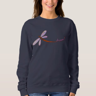 Dragonfly Dream Abstrakte Kunst zu tragen Sweatshirt