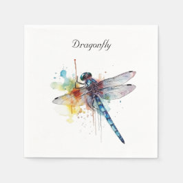 Dragonfly Dreamscape, kundenspezifisch Serviette