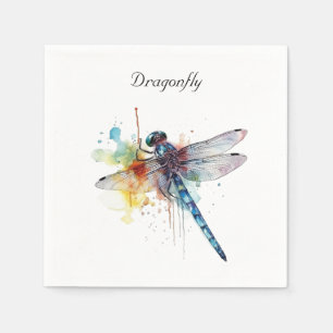 Dragonfly Dreamscape, kundenspezifisch Serviette