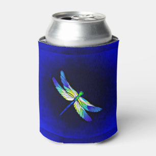 Dragonfly Electric Blue - Persönlich mit einem Nam Dosenkühler