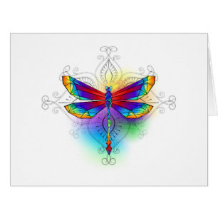 Dragonfly en arc-en-ciel