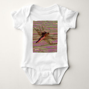 Dragonfly farbenfroh baby strampler