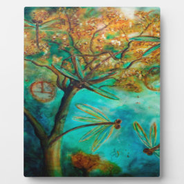 Dragonfly Flirtation Fotoplatte