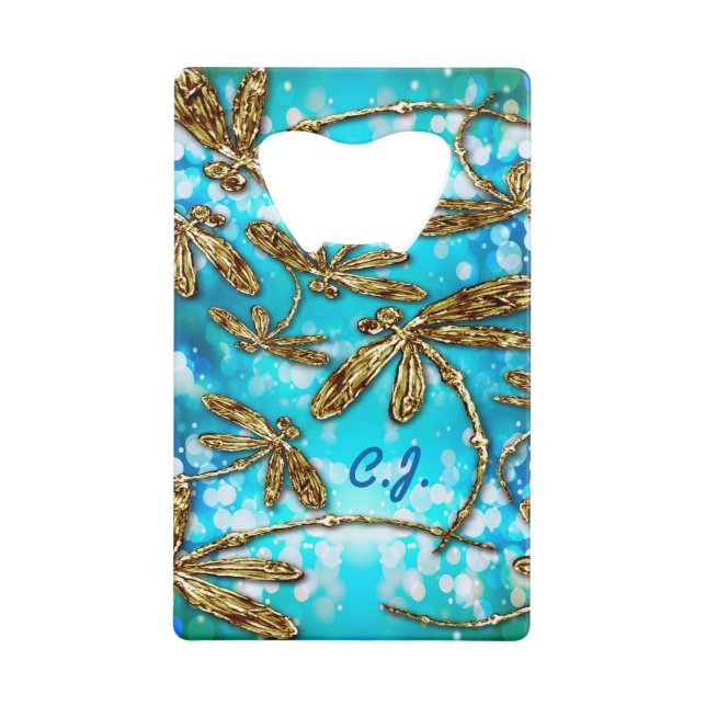 Dragonfly Flit Bubbles Geldbeutel Flaschenöffner (Rückseite)