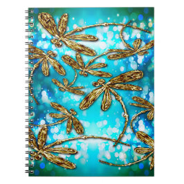 Dragonfly Flit Bubbles Notizblock