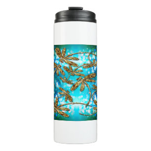 Dragonfly Flit Bubbles Thermosbecher