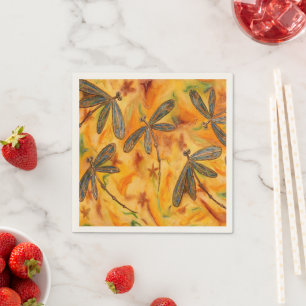 Dragonfly Flit Warme Breeze Serviette