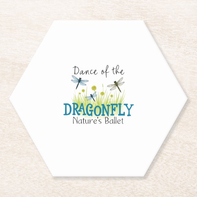 Dragonfly Flying Insect Lover Entomology Dragonfli Untersetzer (Vorderseite)