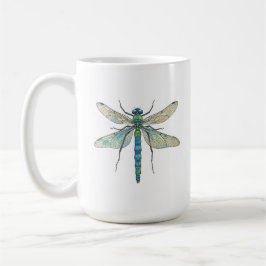 Dragonfly friendship rare beautiful uplifting kaffeetasse