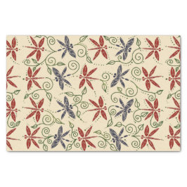 Dragonfly Gardens Seidenpapier