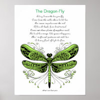 Dragonfly Gedicht von Alfred Lord Tennyson