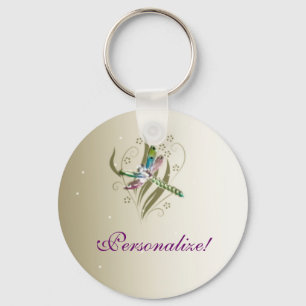 Dragonfly Glow Schlüsselanhänger