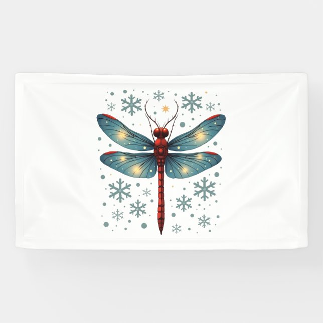 Dragonfly-Glühen Banner (Horizontal)