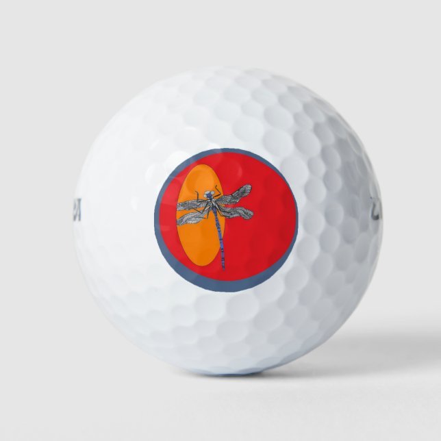 Dragonfly-Golfball Golfball (Vorderseite)