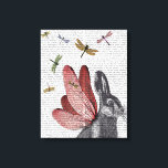 Dragonfly Hare Leinwanddruck<br><div class="desc">Tiere & Natur</div>