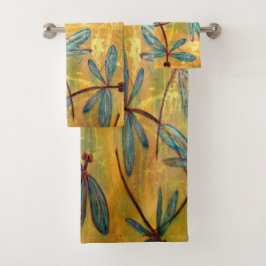 Dragonfly Haze Badhandtuch Set