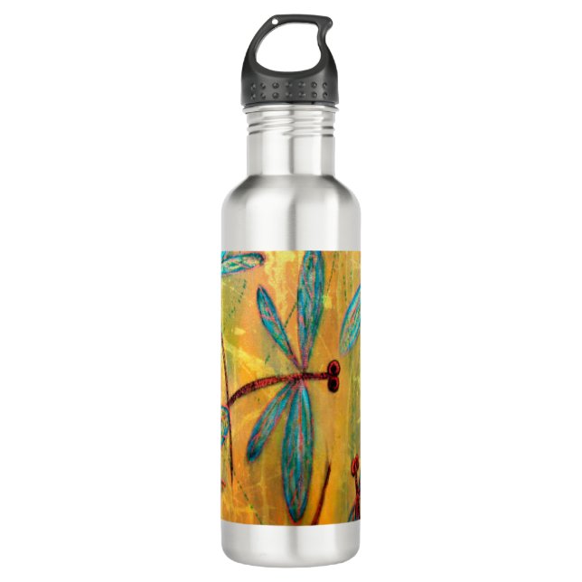 Dragonfly Haze Edelstahlflasche (Vorderseite)