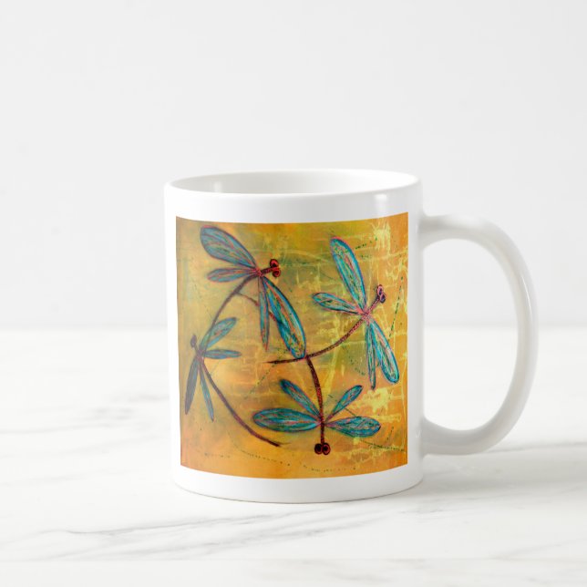 Dragonfly Haze Kaffeetasse (Rechts)