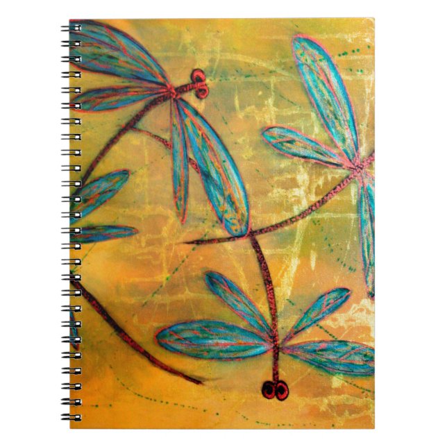 Dragonfly Haze Notizblock (Vorderseite)
