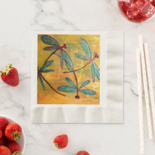 Dragonfly Haze Serviette